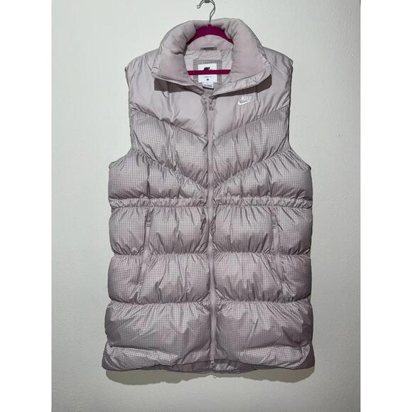nike puffer vest womens